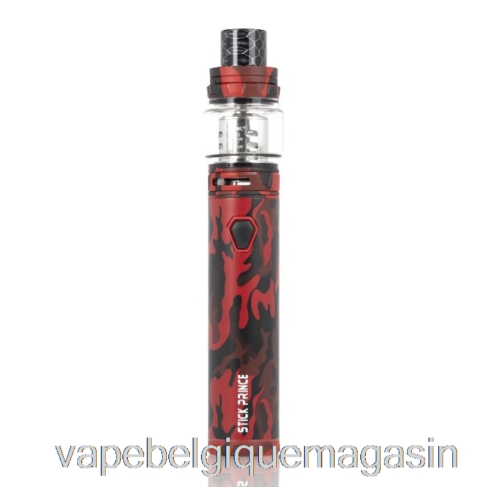 Vape Belgique Smok Stick Prince Kit - Style Stylo Tfv12 Prince Red Camo